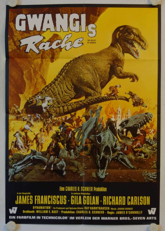 The Valley of Gwangi original release german movie poster